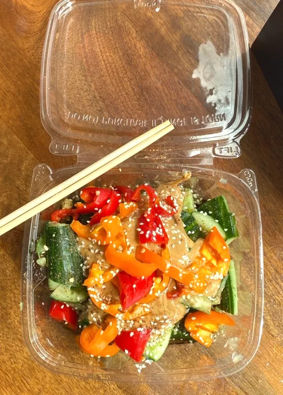 Smashed Cucumber Salad