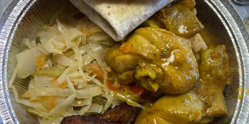 Curry Chicken Roti
