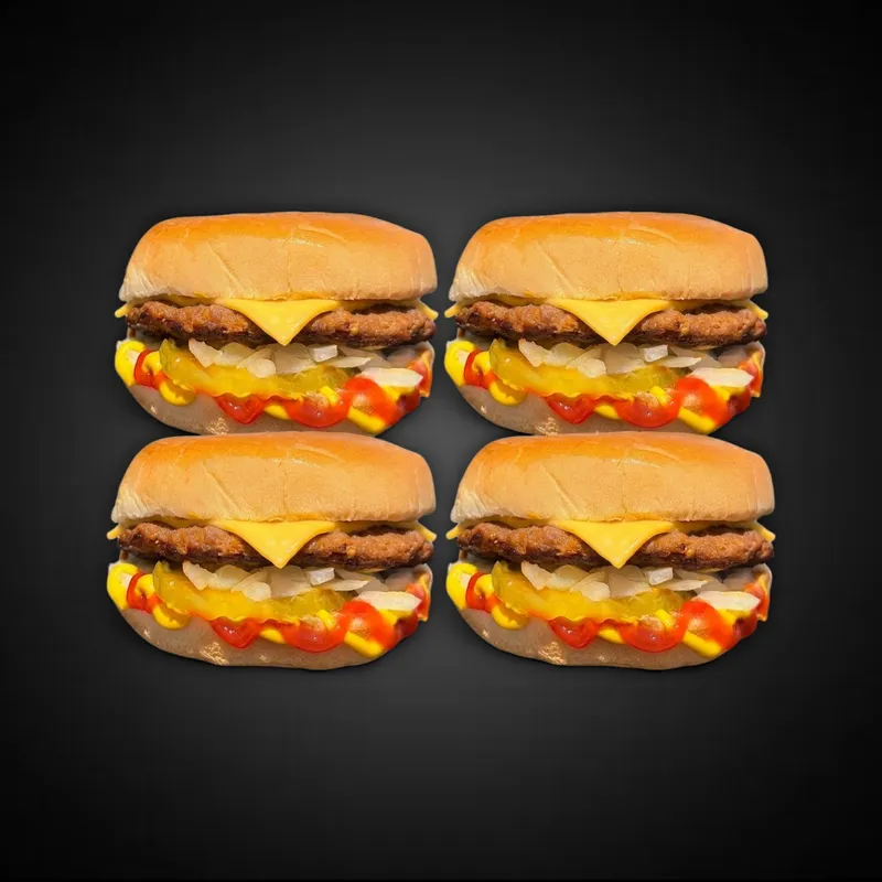 4-Pack Jr Cheeseburgers