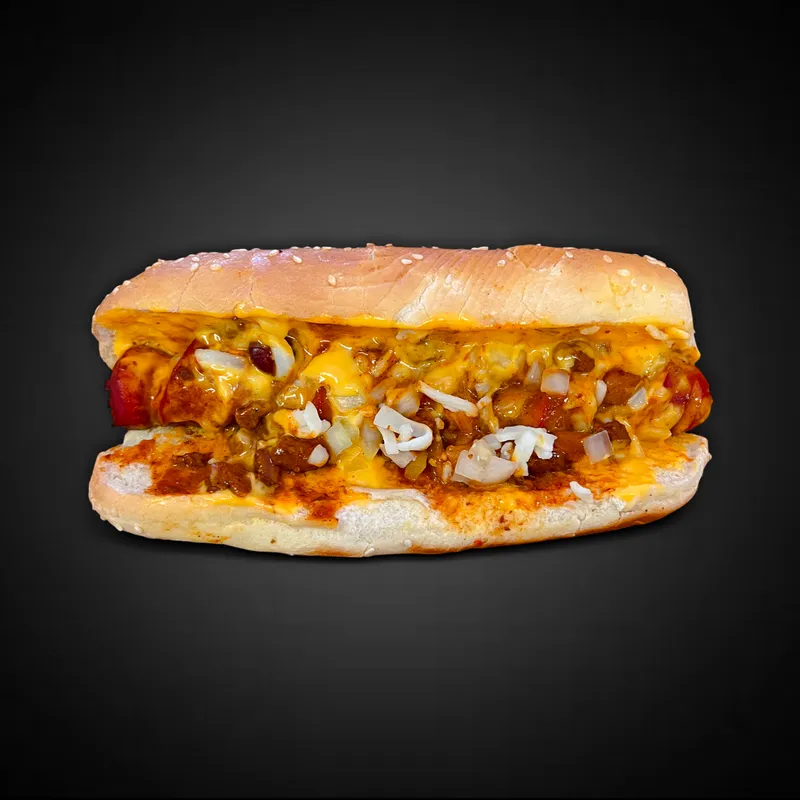 Chili Beans Hot Dog