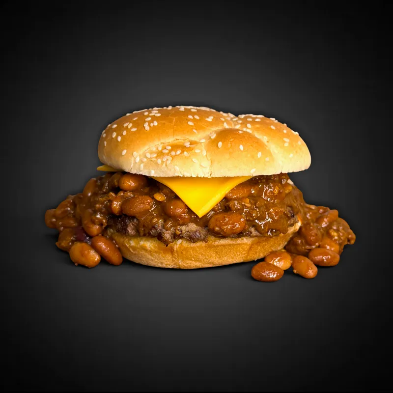 Chili Beans Burger