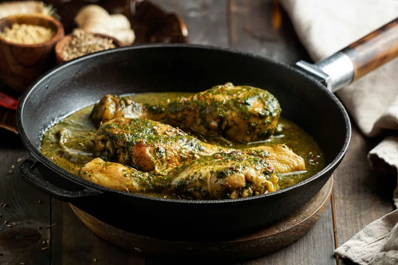 Chicken Tikka Saag