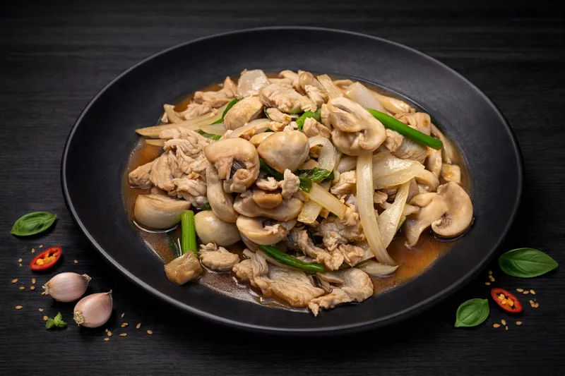 Stir Fried Garlic