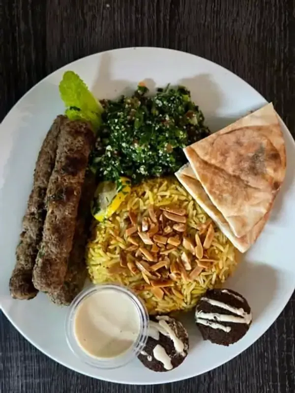 Beef Kebab Plate