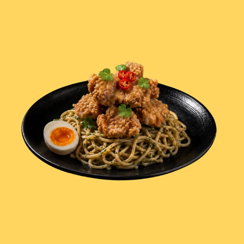 Cold Noodles x Thai Pepper Crispy Chicken
