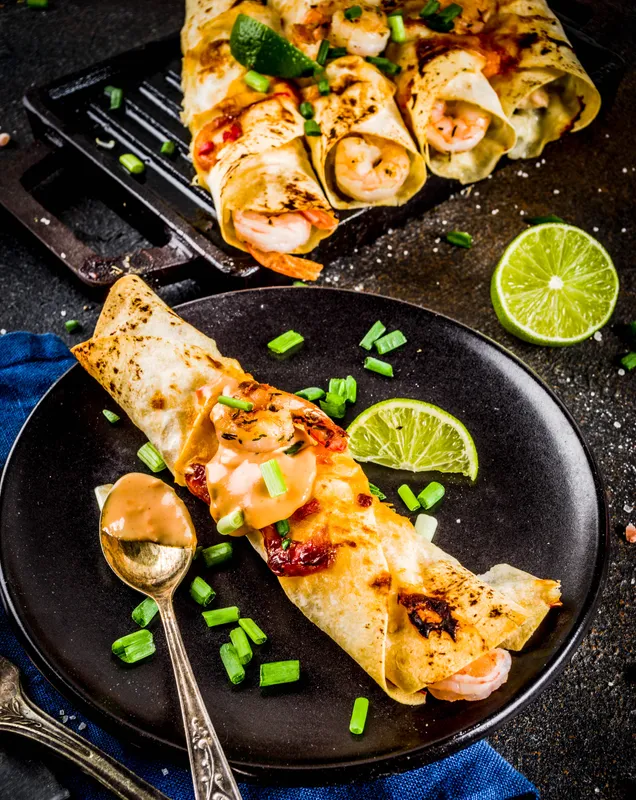 Camaron Enchiladas