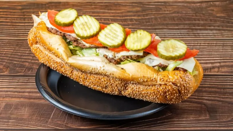 Cheese Burger Sub
