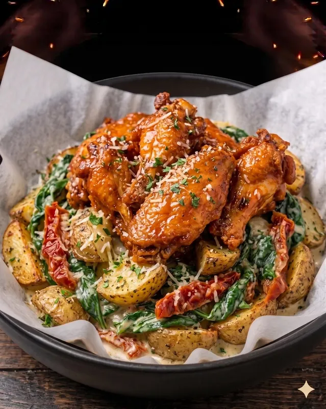 6 Wings With 2 Sides