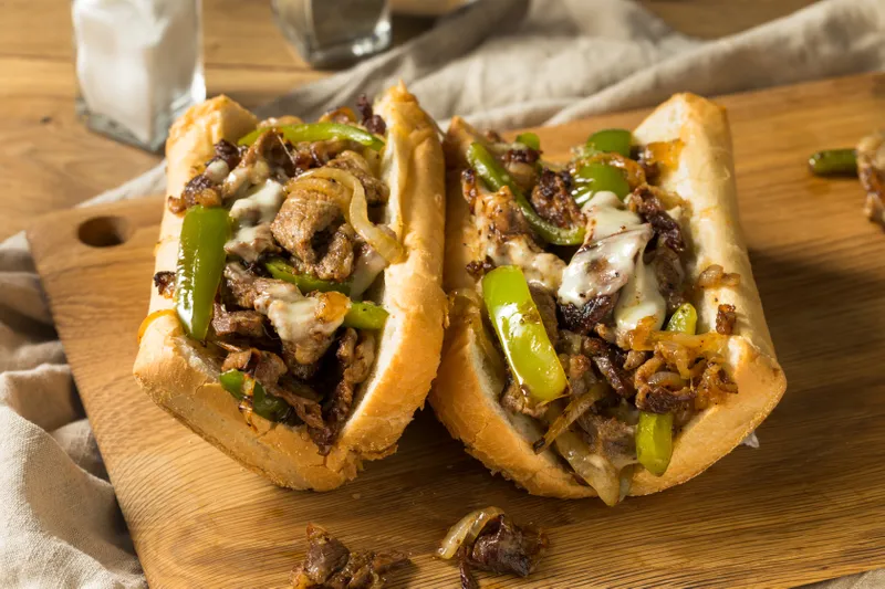 Philly Cheese Steak Sandwich