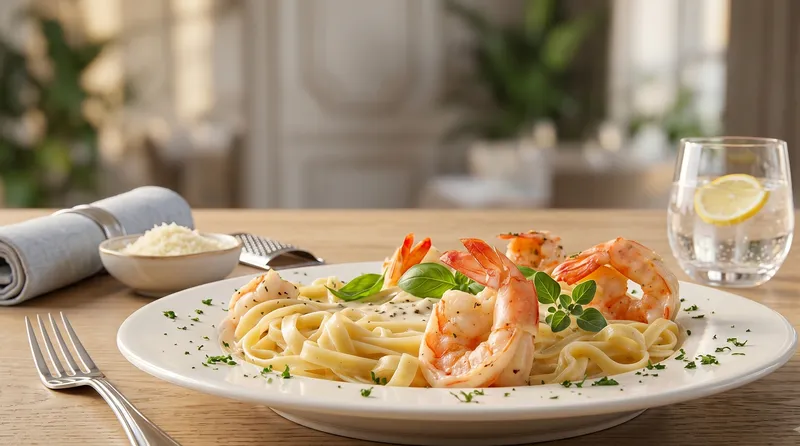 Alfredo With Shrimp