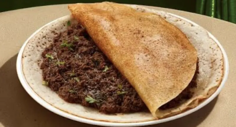 Veg Kheema Dosa
