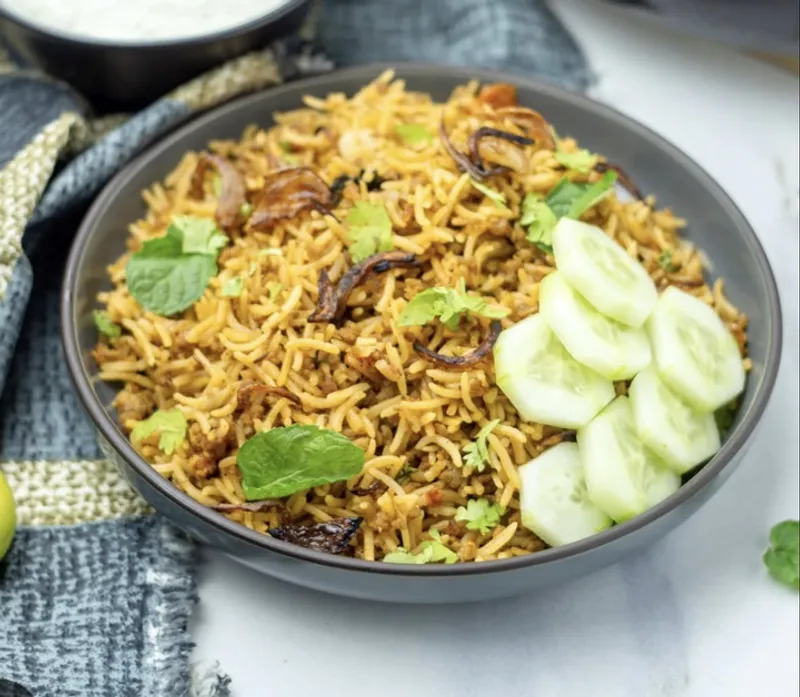 Veg Kheema Biryani