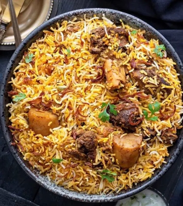 Goat Dum Biryani