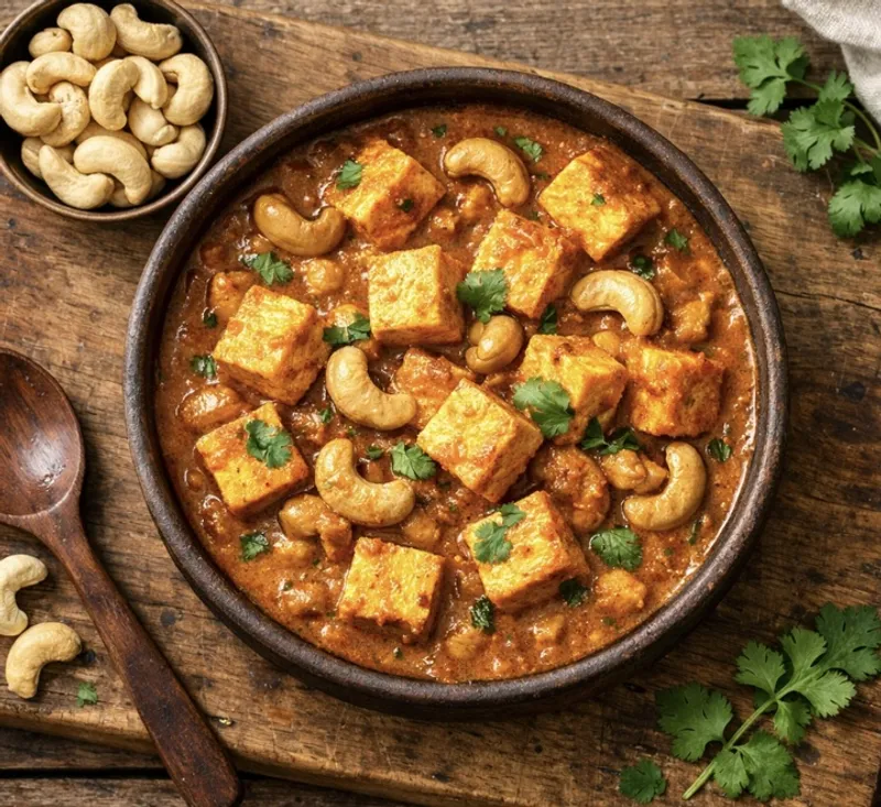 Kaju Paneer Curry