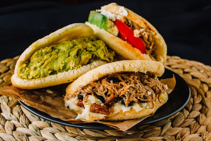 Arepa Con Carne