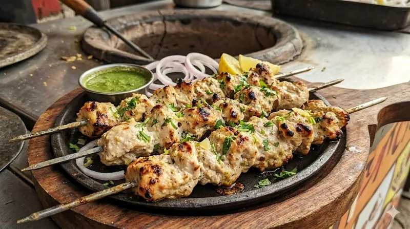 Chicken Lasooni Kabab (App)