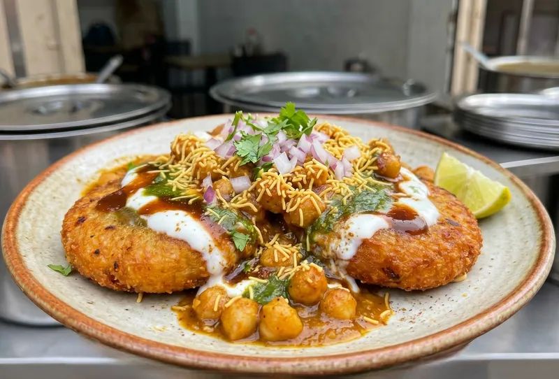 Aloo Tikki & Cholaay