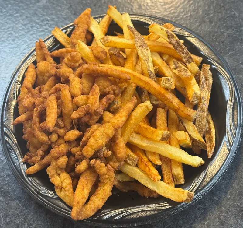 Clam strips w/ French Fries