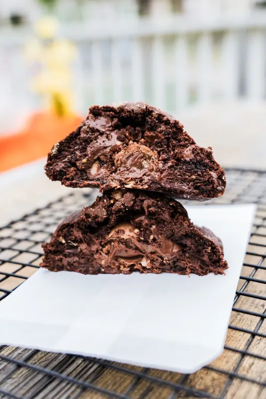 Ferrero Rocher monster cookie