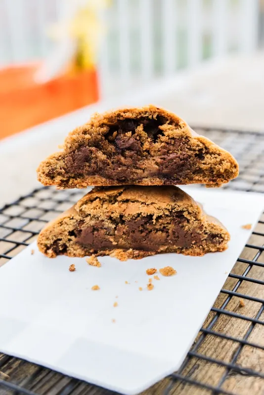 Chocolate chip monster cookie