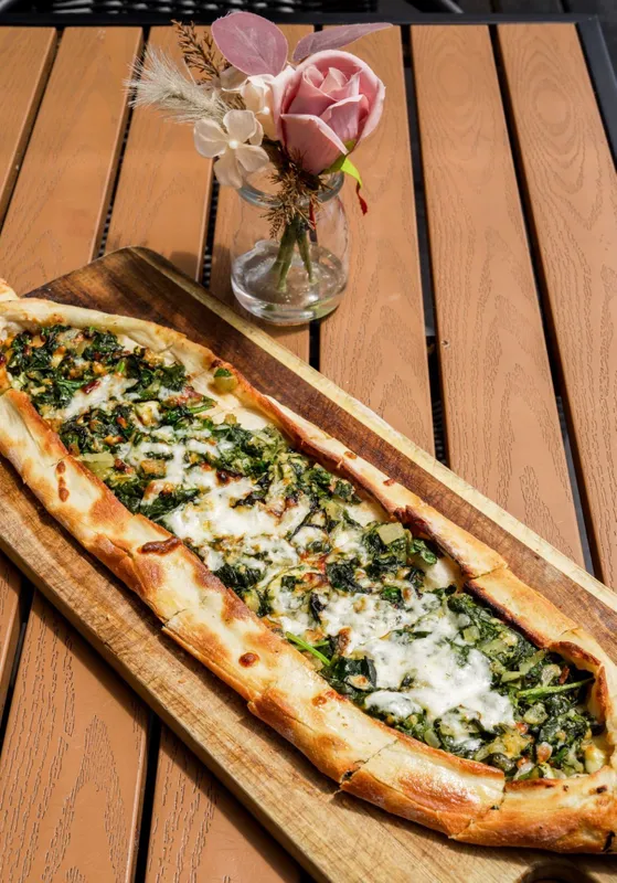 Spinach Feta Pide