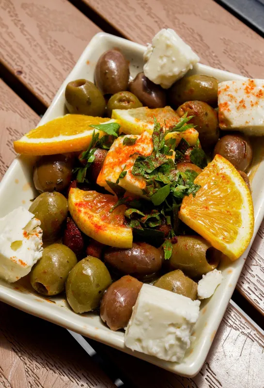 Turkish Feta And Olives