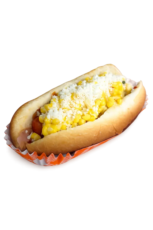 The Elote Dog