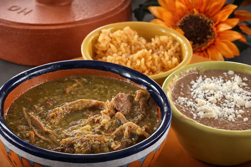 Carnitas In Chile Verde