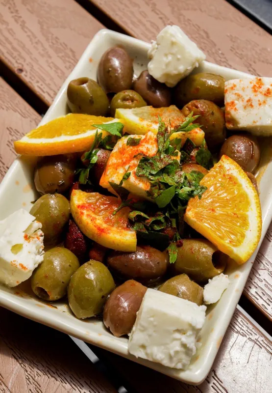 Turkish Feta and Olives