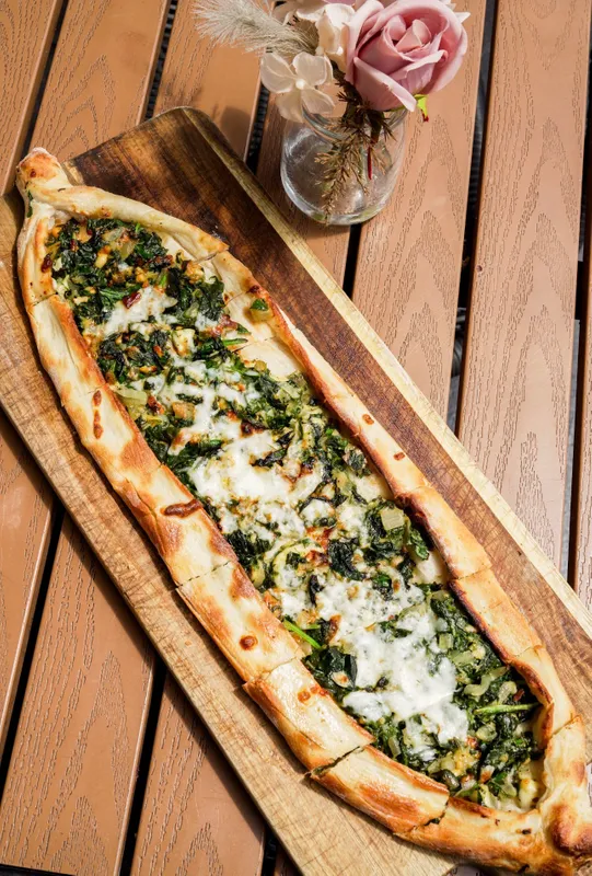 Spinach Feta Pide