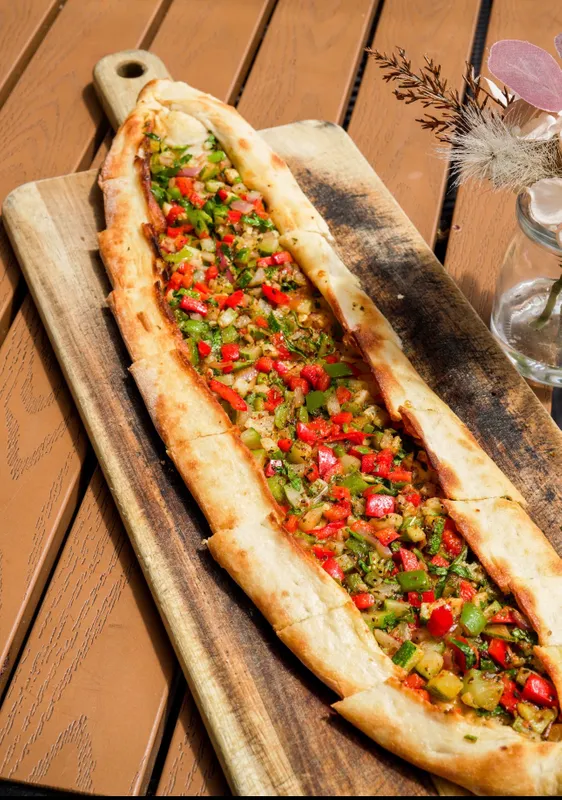 Vegetarian Pide