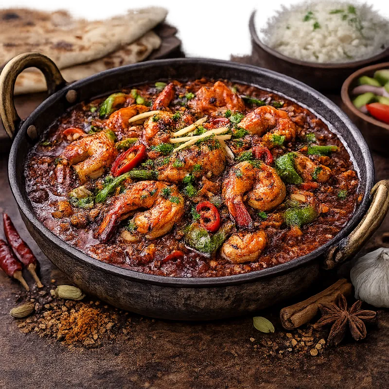 Shrimp Kadai