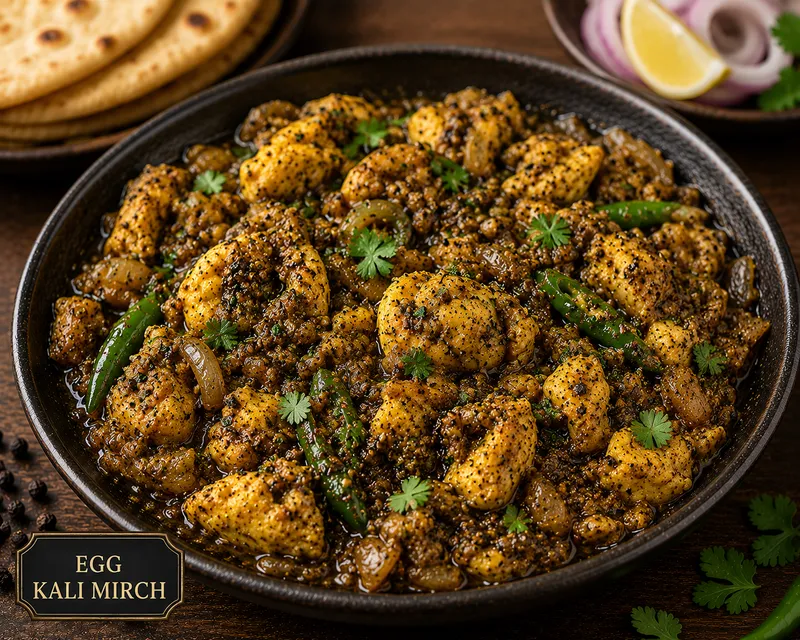 Egg Kali Mirch ( Shredded Egg )
