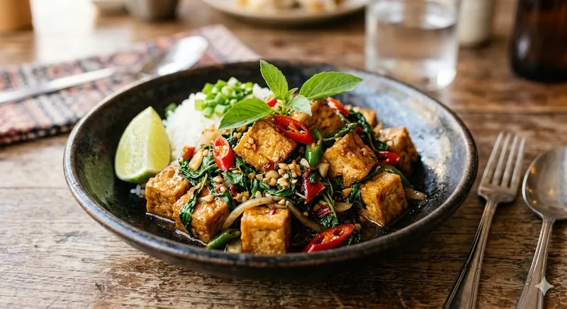 Tofu Basil