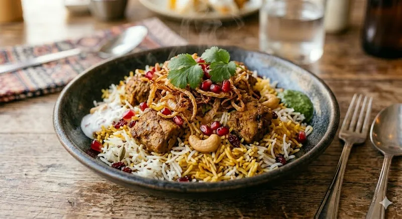 Vegan Chicken Biryani