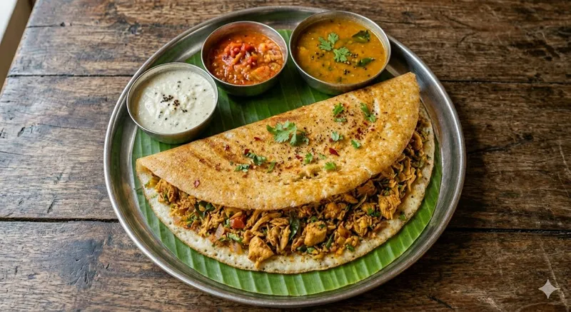 Chicken Dosa