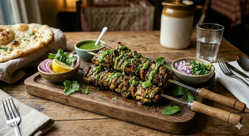Chicken Pudina Kabab