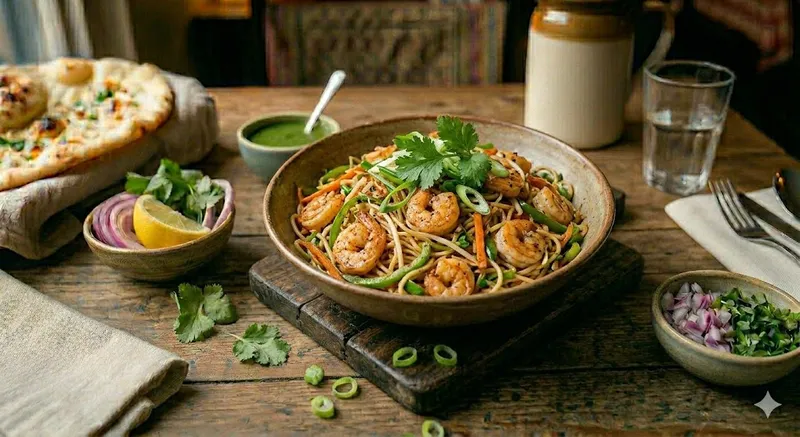 Shrimp Hakka Noodles