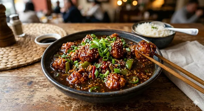 Chicken Manchurian (Gravy )