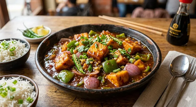 Chilli Paneer ( Gravy )