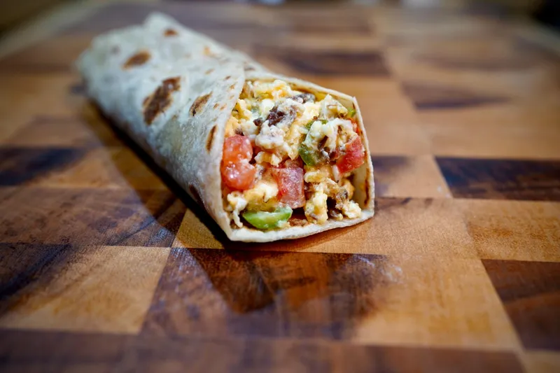 Machacado & Egg Taco