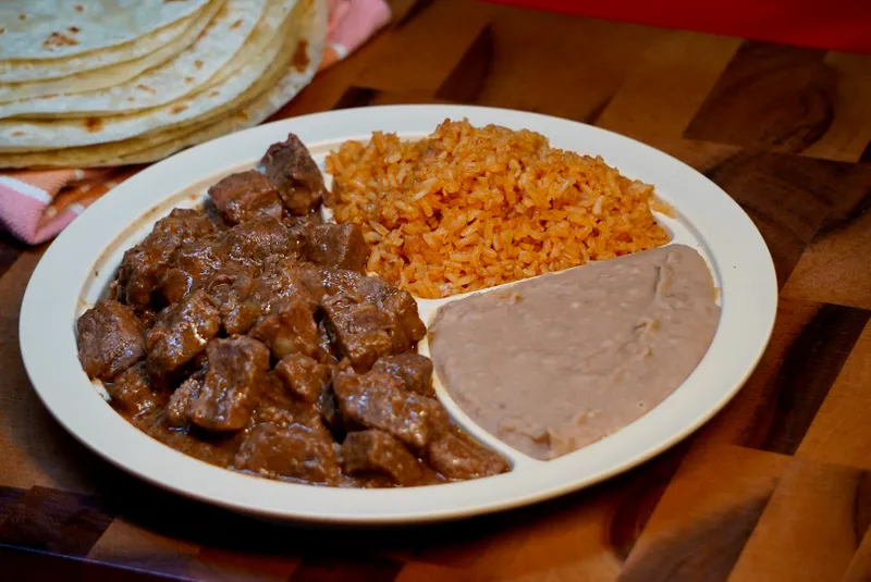 Carne Guisada Plate
