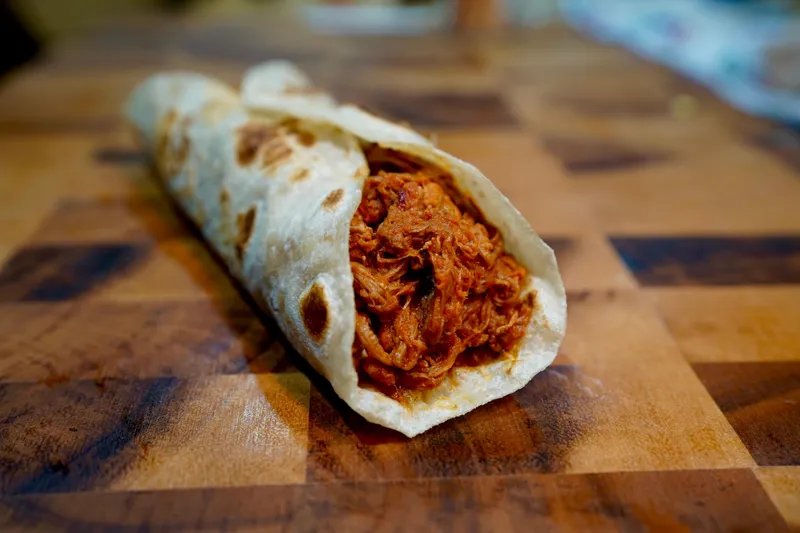 Deshebrada Taco
