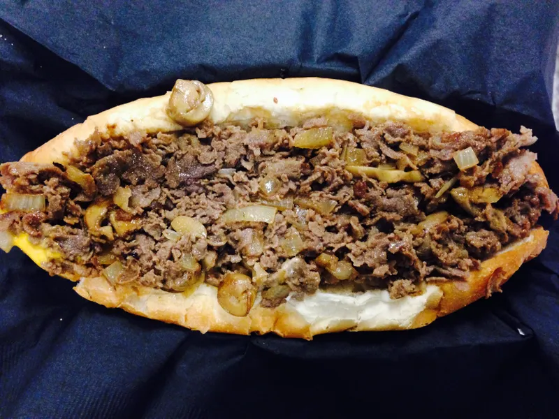 10" Philly With Fries
