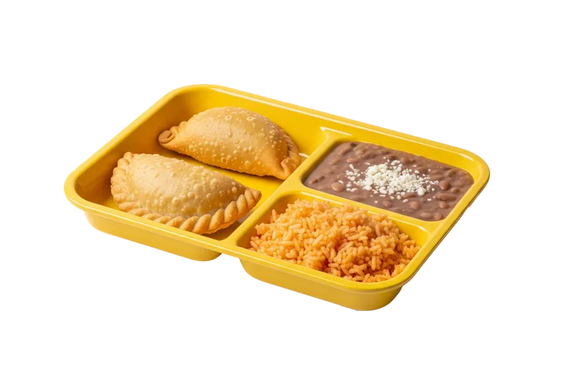 2 Empanadas Rice & Beans