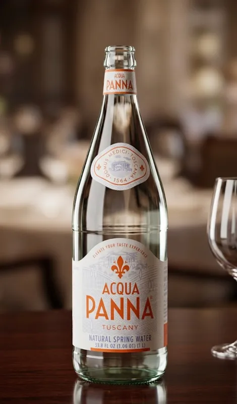Acqua Panna Glass Bottle - large