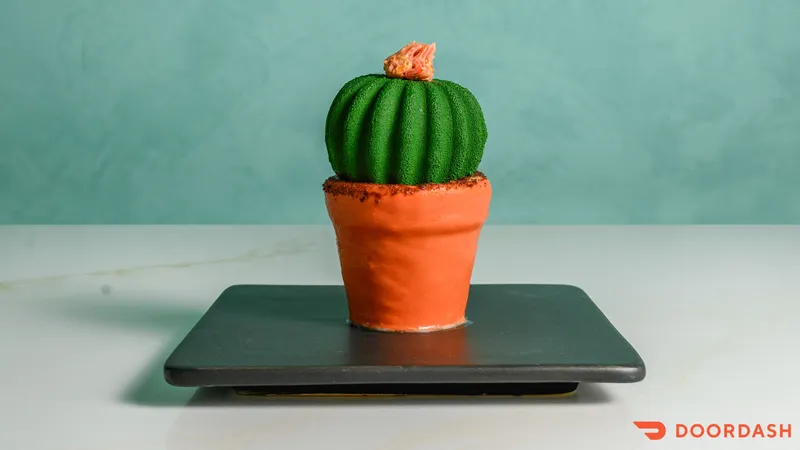 Pineapple Kiwi Cactus Mousse