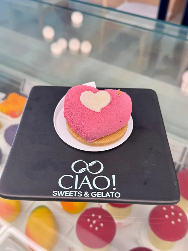 Strawberry Heart Mousse