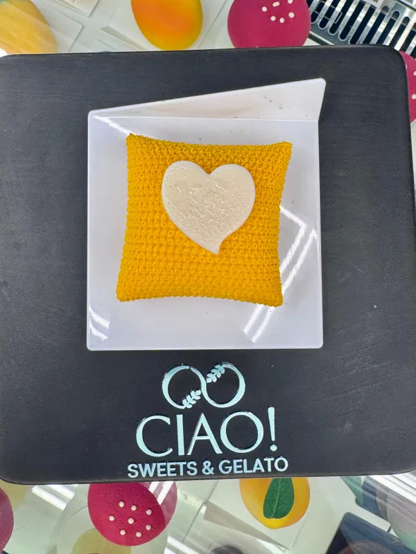 Mango Mousse Pillow