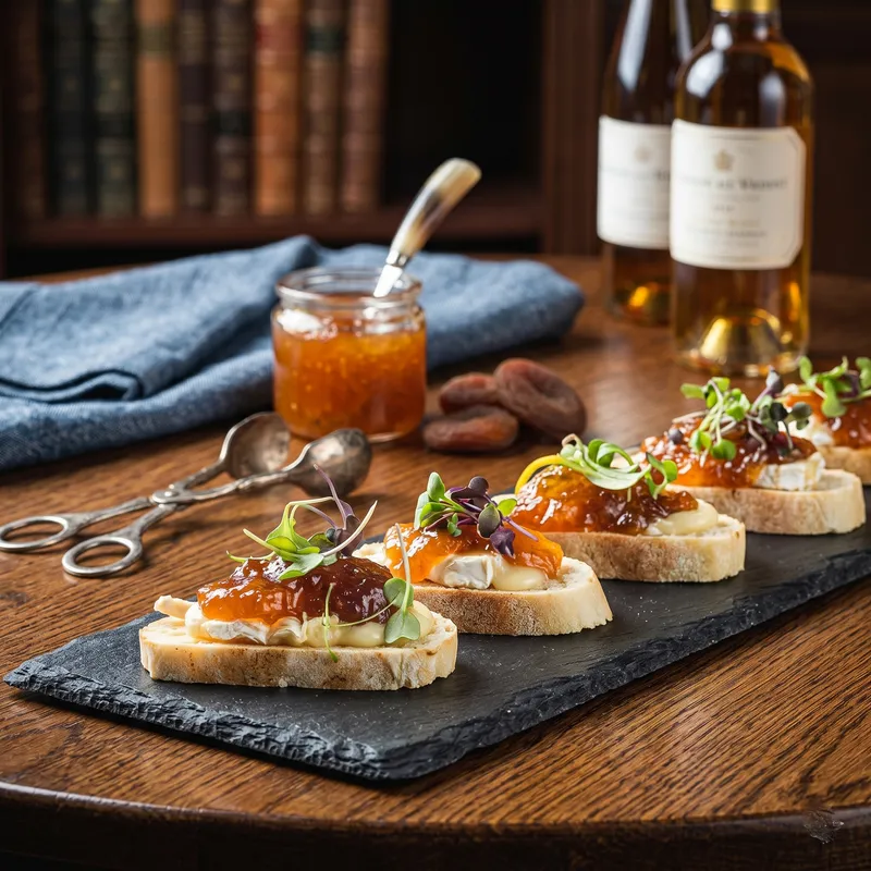 Brie & Fig Crostini